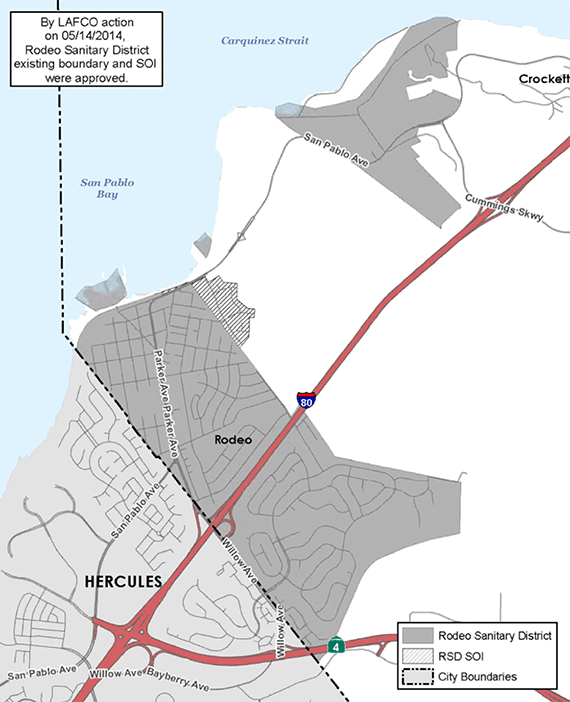 Map of District Boundaries